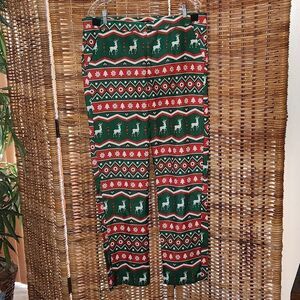 Suitmeister Christmas Reindeer Christmas Tree Pants L 42/44
